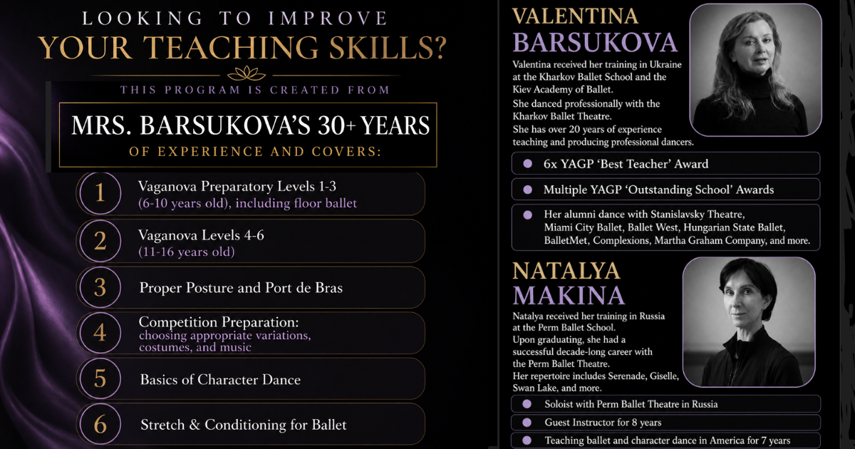 Teacher Program Details
